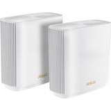 ASUS ZenWiFi XT9 mesh router Wit, 2 stuks