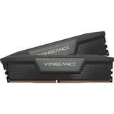 Corsair 32 GB DDR5-5600 (2x 16 GB) Kit werkgeheugen Zwart, CMK32GX5M2B5600C40, Vengeance, XMP