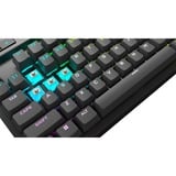 Corsair K70 MAX RGB, gaming toetsenbord Zwart, US lay-out, Corsair MGX, RGB leds, PBT double-shot
