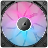Corsair iCUE LINK RX140 RGB PWM Starterskit case fans Zwart, 2 stuks, 140 x 140 x 25 mm