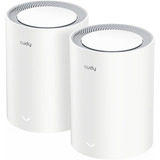 Cudy BE3600 mesh router Wit, 2 stuks