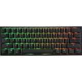 Ducky One 2 Pro Mini RGB mechanisch gaming toetsenbord Zwart, BE lay-out (AZERTY), Cherry MX2A Brown, 60%