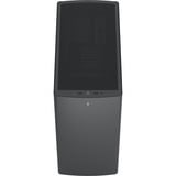 Fractal Design Define One Dark TG midi tower behuizing Zwart | 2x USB-A | 1x USB-C | Tempered Glass