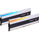 G.Skill 32 GB DDR5-6400 Kit werkgeheugen Wit, F5-6400J3239G16GX2-TZ5RW, Trident Z5 RGB, XMP