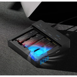 ICY BOX IB-4013MCL-C4 4-Bays USB4 Duplicator (1:3 klonen) dockingstation Zwart