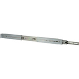 Inter-Tech 26" telescopische railset voor IPC-behuizing inbouwrails Zilver