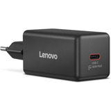 Lenovo 65W Mini USB-C GaN Charger Zwart, 1x USB-C
