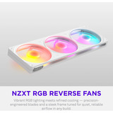 NZXT NZXT F360 RGB Reverse White 