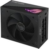 ASUS ROG STRIX 1000W Gold Aura Edition voeding  Zwart, 5x PCIe, Kabelmanagement