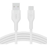 Belkin BoostCharge Flex USB-A/USB-C-kabel Wit, 2 meter