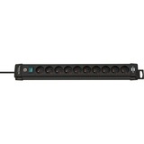 Brennenstuhl Premium-Line 10-voudige stekkerdoos Zwart, 10x stekker