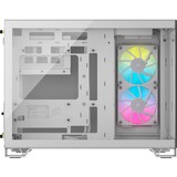 Corsair iCUE LINK 2500X RGB mini tower behuizing Wit | 2x USB-A | 1x USB-C | RGB | Window