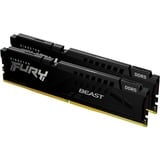 Kingston FURY 64 GB DDR5-6000 Kit werkgeheugen Zwart, KF560C30BBK2-64, Fury Beast, XMP