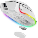 Razer Basilisk V3 Pro 35K gaming muis Wit, USB / Bluetooth / Razer HyperSpeed Wireless, 35.000 dpi, Razer Chroma RGB