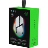 Razer Basilisk V3 Pro 35K gaming muis Wit, USB / Bluetooth / Razer HyperSpeed Wireless, 35.000 dpi, Razer Chroma RGB