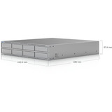 Ubiquiti UniFi UNAS Pro 8 Grijs, 2U