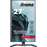 iiyama G-Master Red Eagle GB2770HSU-B6 27" gaming monitor Zwart, 180 Hz, HDMI, DisplayPort, Audio