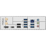ASRock B860 ROCK WIFI 7 socket 1851 moederbord Zwart/zilver, RAID, 2.5Gb-LAN, Wi-Fi 7, BT, Sound, ATX