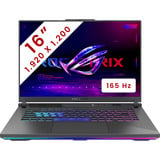 ASUS ROG Strix G16 (G614PP-RV051W) 16"  gaming laptop Grijs | Ryzen 9 8940HX | RTX 5070 | 32 GB | 1 TB SSD | 165 Hz