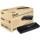 Club 3D USB 3.0 4K dockingstation Zwart