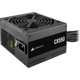 Corsair CX550, 550 Watt voeding  Zwart, 2x PCIe