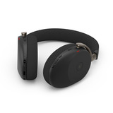 Jabra Evolve3 85 over-ear headset Zwart, Microsoft Teams (MS), Link390 USB-C, Wireless Charger