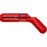 KNIPEX ErgoStrip Universeel kabelstrip- /ontmantelingsgereedschap Rood/blauw