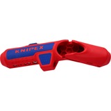KNIPEX ErgoStrip Universeel kabelstrip-/ontmantelingsgereedschap Rood/blauw