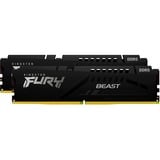 Kingston FURY 32 GB DDR5-6400 (2x 16 GB) Kit werkgeheugen Zwart, KF564C32BBEK2-32, Beast, XMP, EXPO