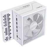Lian Li EDGE1000 modulaire 1000 watt voeding  Wit, 1x 12V-2x6, 3x PCIe, 4x USB-header