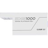 Lian Li EDGE1000 modulaire 1000 watt voeding  Wit, 1x 12V-2x6, 3x PCIe, 4x USB-header