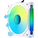 Lian Li UNI FAN SL-INFINITY 120 Reverse Blade RGB case fan Wit, 120 x 122 x 25 mm, PWM