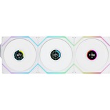 Lian Li UNI FAN TL120 LCD Reverse Blade Wireless Triple Pack case fan Wit, 4-pin PWM + 1x 9-pin USB, Incl. controller