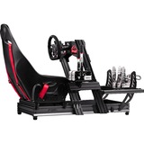 Next Level Racing F-GT Elite - Front & Side Mount edition racing simulator Zwart/rood