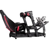 Next Level Racing F-GT Elite - Front & Side Mount edition racingsimulator Zwart/rood