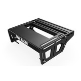 Trak Racer TR One universele pedaalmontage met hielsteun bevestiging Zwart