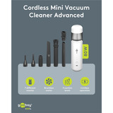 goobay Cordless Mini Vacuum Cleaner Advanced handstofzuiger Wit