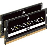 Corsair Vengeance 64 GB DDR5-5600 (2x 32 GB) laptopgeheugen Zwart, CMSX64GX5M2A5600C48, SO-DIMM