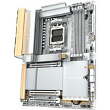 GIGABYTE X870E AERO X3D WOOD socket AM5 moederbord Zilver/houtkleur, RAID, 2x 5 Gb-LAN, WLAN, BT, Sound, ATX