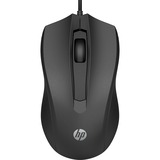 HP 100 muis Zwart