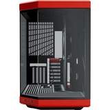 HYTE Y70 midi tower behuizing Rood | 2x USB-A | 1x USB-C | Tempered Glass