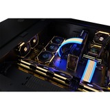 Lian Li DK07 desk behuizing Zwart