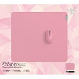 Razer Strider L Quartz gaming muismat Roze