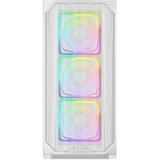 Sharkoon AK5M RGB midi tower behuizing Wit | 2x USB-A | 1x USB-C | RGB | Window