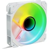 Sharkoon SHARK Mirror RGB PWM Reverse case fan Wit, 120 x 120 x 25 mm