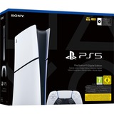 Sony PlayStation 5 Digital Edition (Slim) spelconsole Wit/zwart