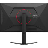 AOC U27G4XM 27" 4K Ultra HD gaming monitor Zwart/rood, 1x DisplayPort, 1x HDMI, 4x USB-A, 160 Hz / 320 Hz