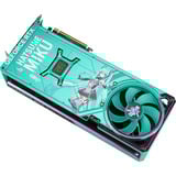 ASUS GeForce RTX 5080 ROG ASTRAL GAMING OC Hatsune Miku Edition grafische kaart Turquoise, DLSS 4, 3x DisplayPort, 2x HDMI 2.1