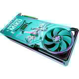 ASUS GeForce RTX 5080 ROG ASTRAL GAMING OC Hatsune Miku Edition grafische kaart Turquoise, DLSS 4, 3x DisplayPort, 2x HDMI 2.1