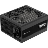 Corsair RM750x, 750 Watt voeding  Zwart, 1x 12VHPWR, 3x PCIe, kabelmanagement